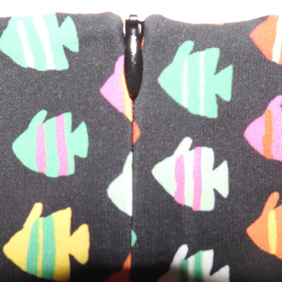 HVN Dylan Tropical Fish Print Minidress - Picture 7 of 9